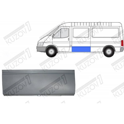 Панель Боковая (левая) 43 См Potrykus для FORD TRANSIT 1986-1991 - фото