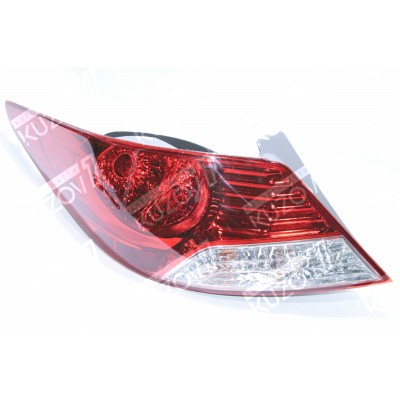 Задний фонарь (левый) AVG для HYUNDAI SOLARIS 2010-2013 - фото