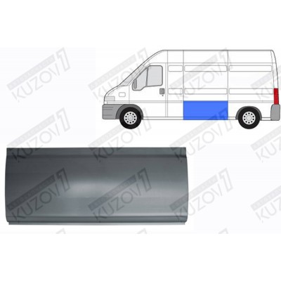 Порог (левый) 60 См POTRYKUS для FIAT DUCATO 2002-2006 - фото