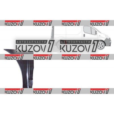 Крыло Заднее (правое) Передняя Часть Klokkerholm для RENAULT TRAFIC 2006-2014 - фото