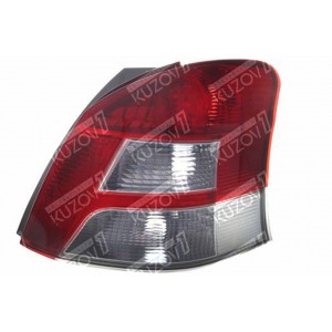 ЗАДНИЙ ФОНАРЬ (ЛЕВЫЙ) LED, КРАСНО-БЕЛЫЙ, 2010-2011, TYC - фото