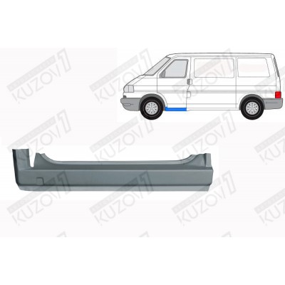 Порог (левый) POTRYKUS для Volkswagen T4 1996-2003 - фото